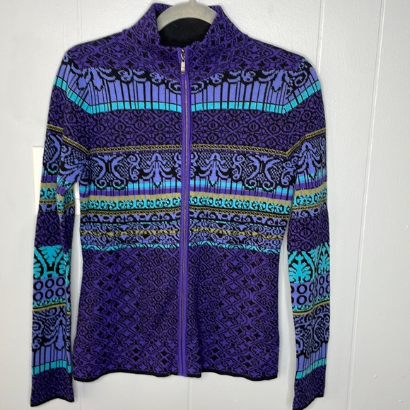 Icelandic Designs Fair Isle Sweater Sz S - Picture 1 of 10